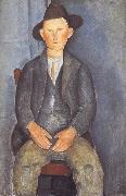 Amedeo Modigliani The Little Peasant (mk39) oil painting reproduction